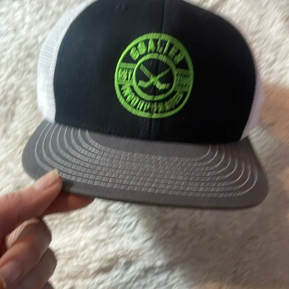 NEW goalies Inc. hat